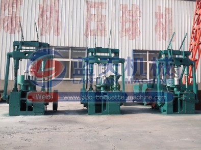 Honeycomb briquette machine