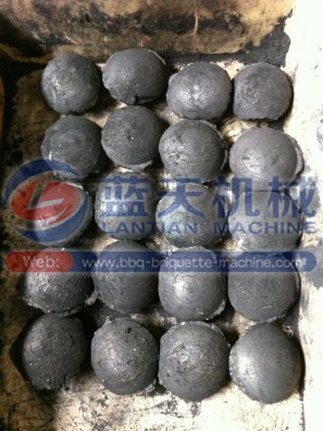 Charcoal ball press machine